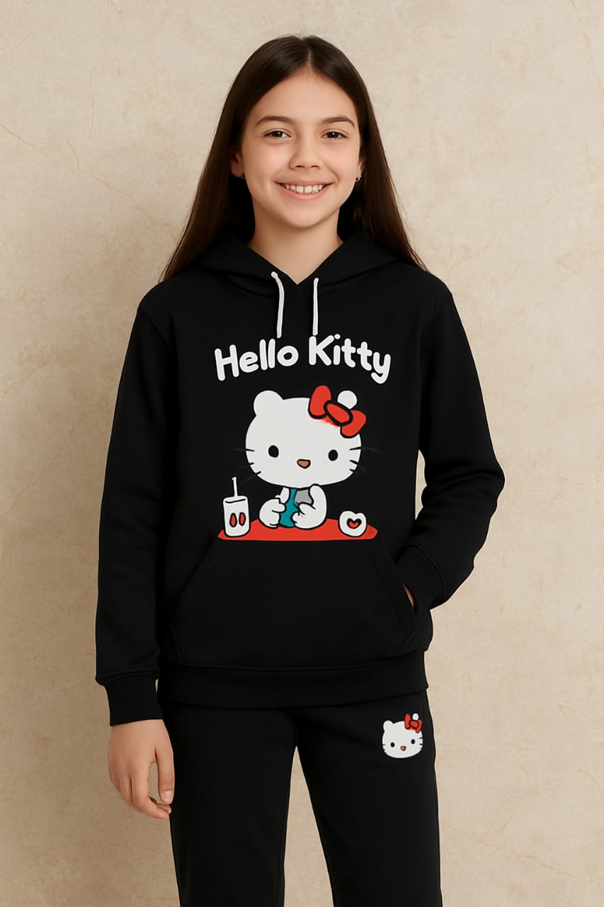 Adults girls hoode set