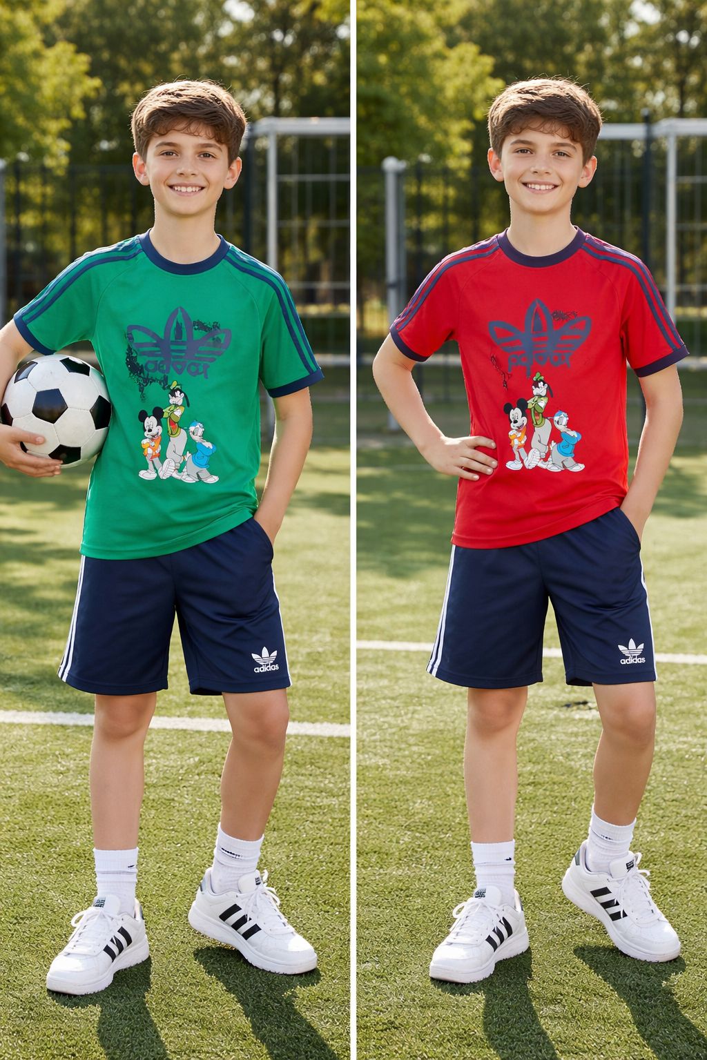 100 Export boys Sports top battom set